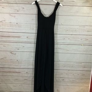 WHBM Long Black Romper